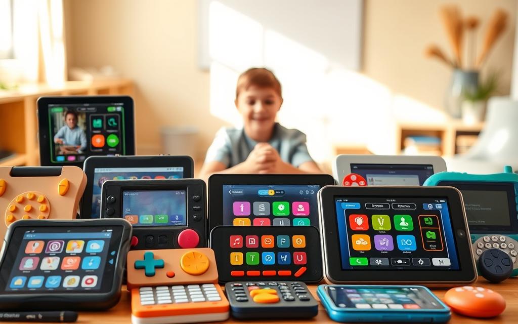 AAC devices for autism communication