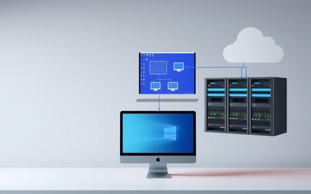 Desktop virtualisation technical architecture